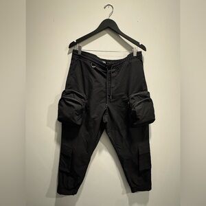 Zara Black Cargo Pants
